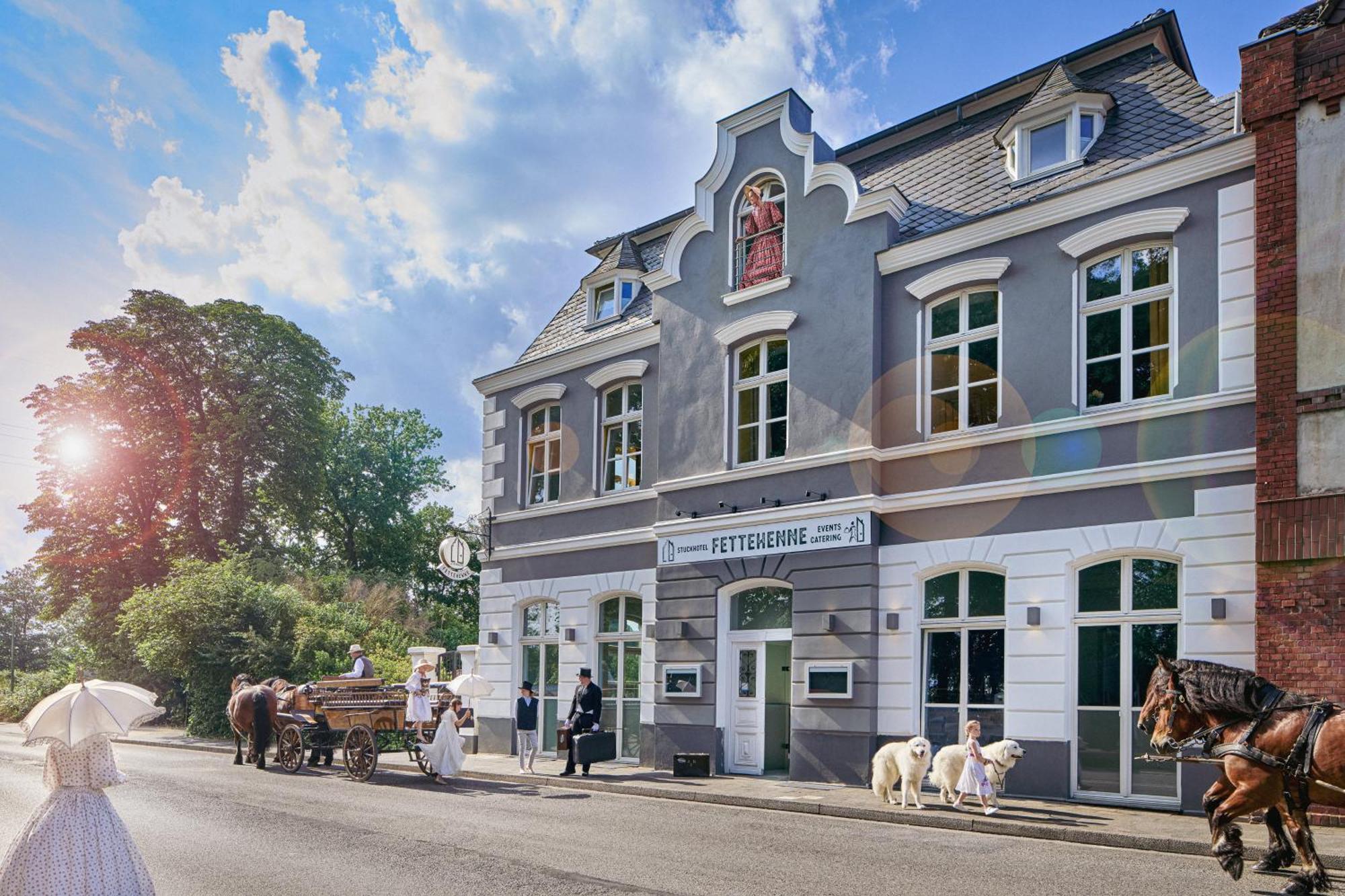 Stuckhotel Fettehenne Ratingen Eksteriør billede
